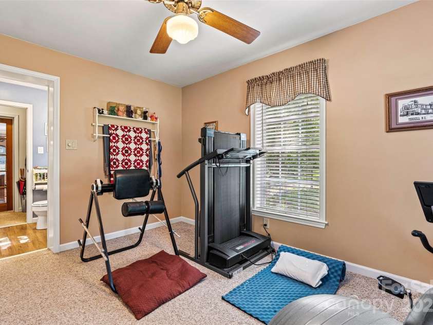6992 Sherrills Ford Road, Sherrills Ford, NC 28673.  MLS# CAR4259782, YatesRealty ID 15318. Flex room #1- currently being used as exercise room