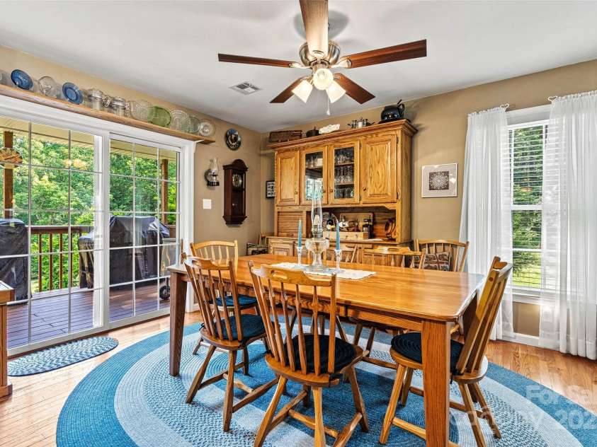 6992 Sherrills Ford Road, Sherrills Ford, NC 28673.  MLS# CAR4259782, YatesRealty ID 15318. Kitchen main level overlooking back porch