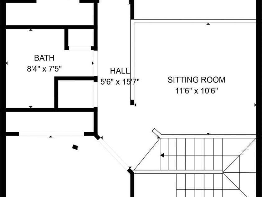 4313 Eaves Lane, Charlotte, NC 28215.  MLS# CAR4285033, YatesRealty ID 1532. Second Floor