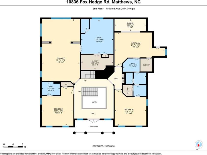 10836 Fox Hedge Road, Matthews, NC 28105.  MLS# CAR4249655, YatesRealty ID 15321. 