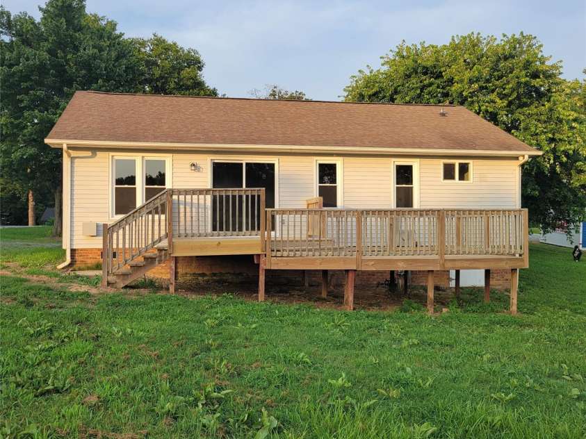 3001 Austin Chaney Road, Monroe, NC 28110.  MLS# CAR4263801, YatesRealty ID 15329. Rear view