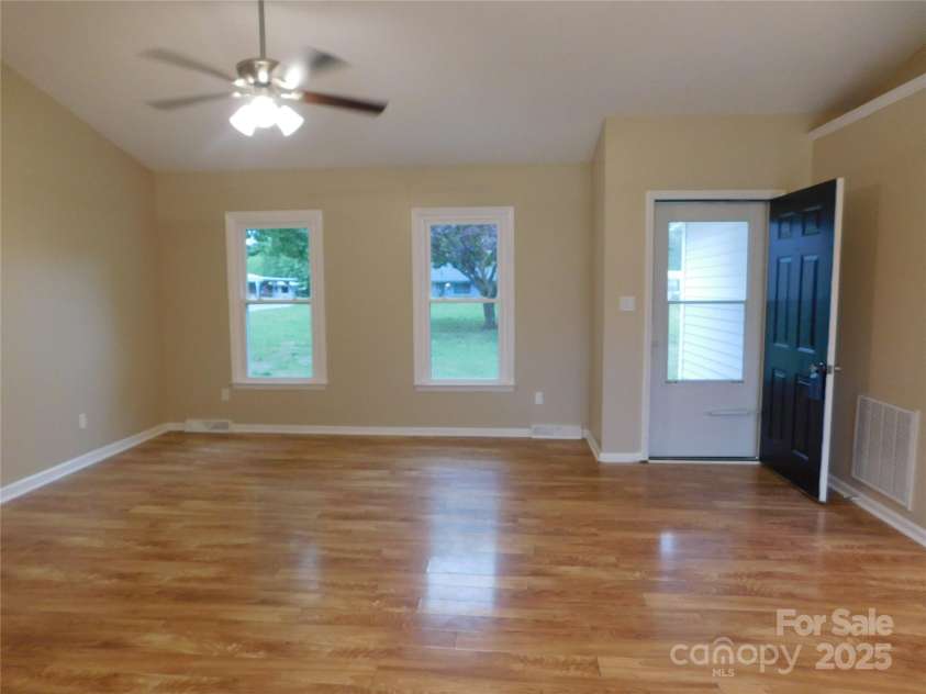 3001 Austin Chaney Road, Monroe, NC 28110.  MLS# CAR4263801, YatesRealty ID 15329. View from dining area