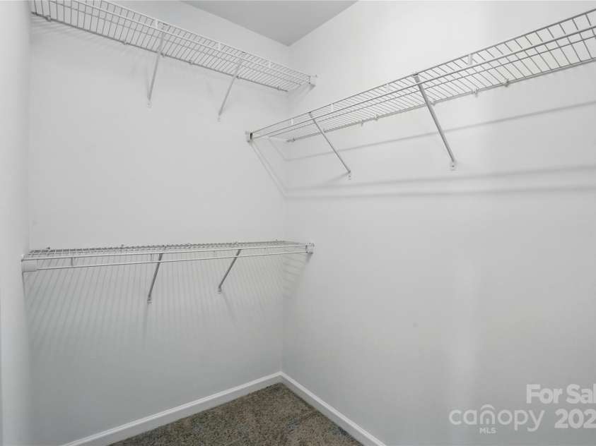 7753 Jackson Pond Drive, Charlotte, NC 28273.  MLS# CAR4247496, YatesRealty ID 15330. Primary Walk in Closet