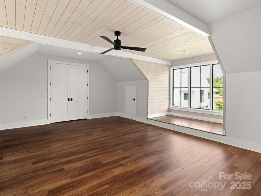 146 Lower Brush Creek Road, Fletcher, NC 28732.  MLS# CAR4262827, YatesRealty ID 15331. 2 cutout 'stages' in the upstairs entertaining space!