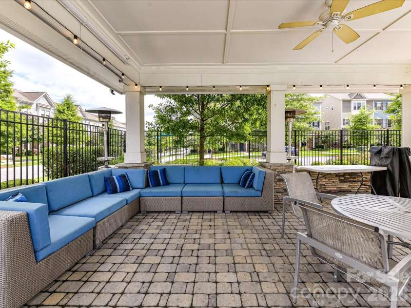 7914 Denmark Road, Charlotte, NC 28273.  MLS# CAR4342539, YatesRealty ID 15331. Cabana for entertaining