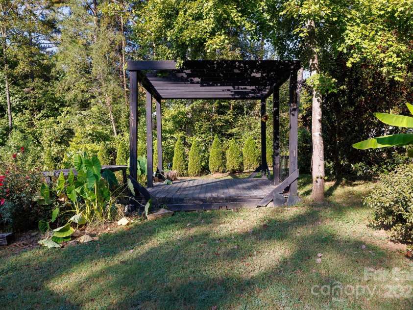 2164 Mission Road, York, SC 29745.  MLS# CAR4304834, YatesRealty ID 15333. Pergola & pond area
