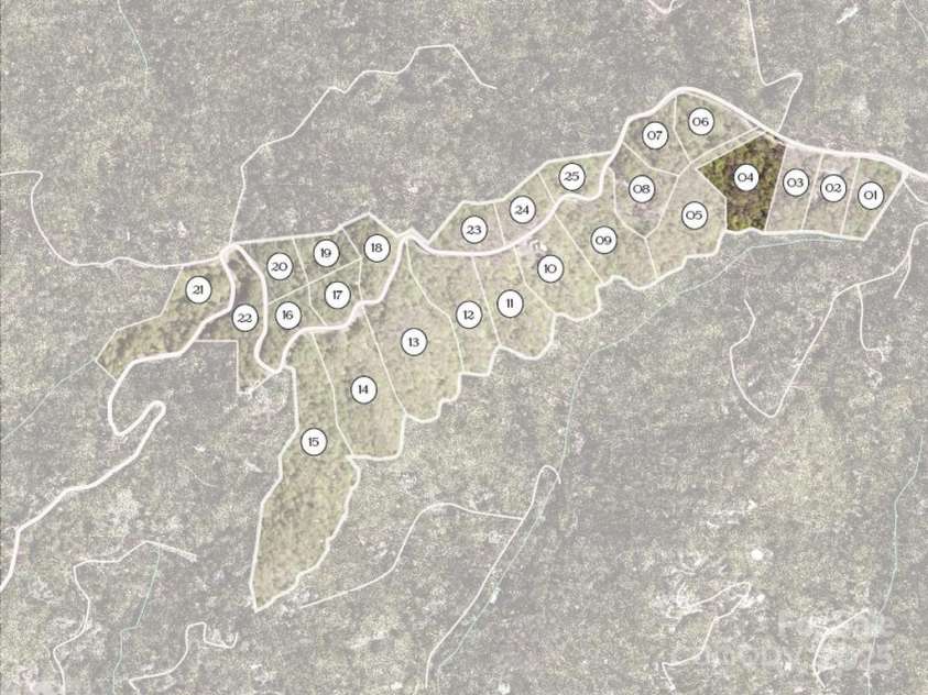 631 Elk Mountain Scenic Highway, Asheville, NC 28804.  MLS# CAR4145572, YatesRealty ID 15347. Lot Location