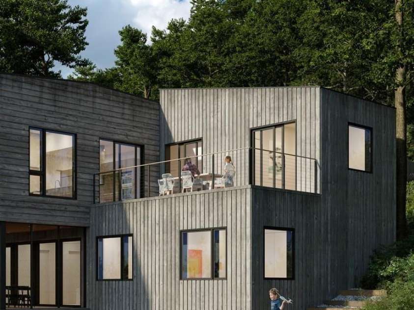 641 Elk Mountain Scenic Highway, Asheville, NC 28804.  MLS# CAR4149026, YatesRealty ID 15348. Rendering