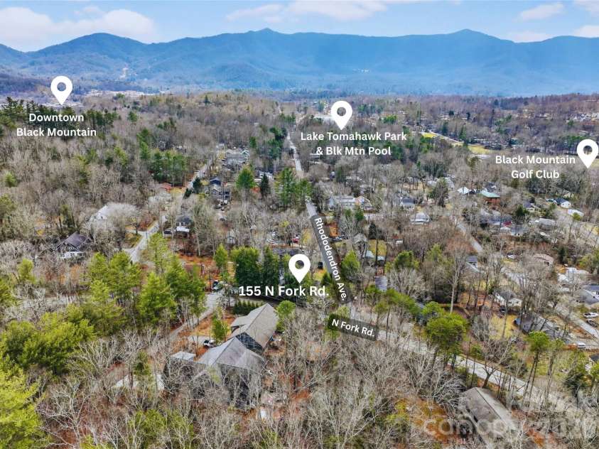 155 Fork Road, Black Mountain, NC 28711.  MLS# CAR4410269, YatesRealty ID 15351. 