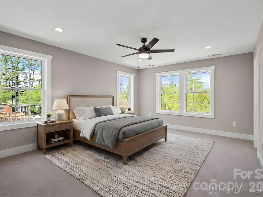 343 Olivette Road, Asheville, NC 28804.  MLS# CAR4367357, YatesRealty ID 15357. Virtually Staged 