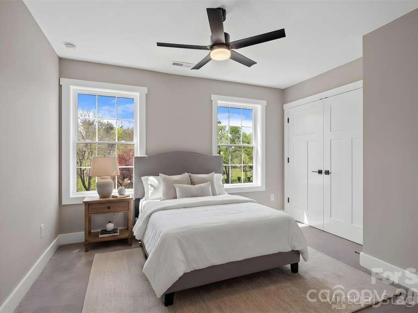 343 Olivette Road, Asheville, NC 28804.  MLS# CAR4367357, YatesRealty ID 15357. Virtually Staged 