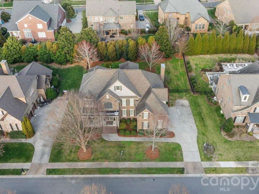 2817 Bevis Lane, Waxhaw, NC 28173.  MLS# CAR4341349, YatesRealty ID 15376. Front aerial