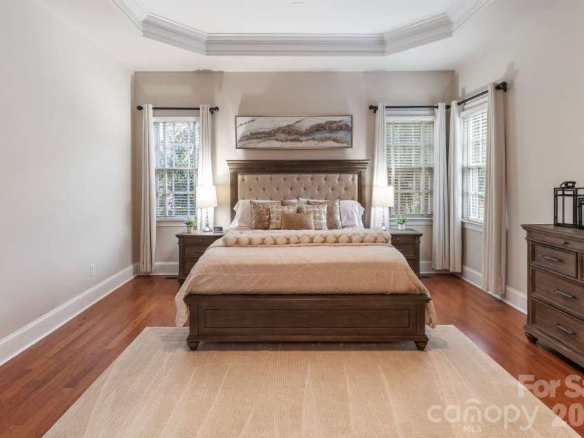 2817 Bevis Lane, Waxhaw, NC 28173.  MLS# CAR4341349, YatesRealty ID 15376. Primary Bedroom