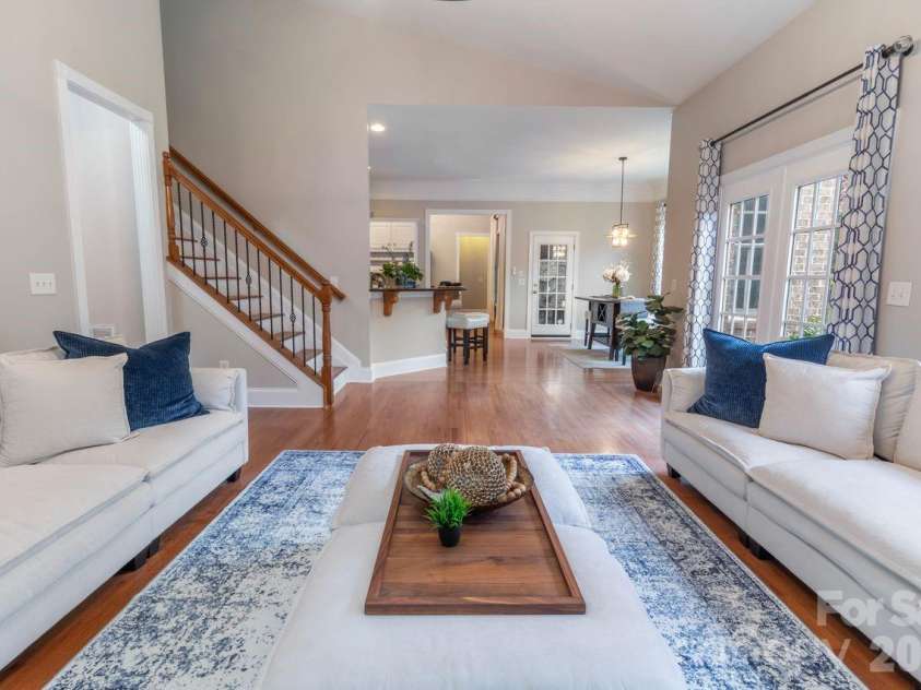 2817 Bevis Lane, Waxhaw, NC 28173.  MLS# CAR4341349, YatesRealty ID 15376. View from family room