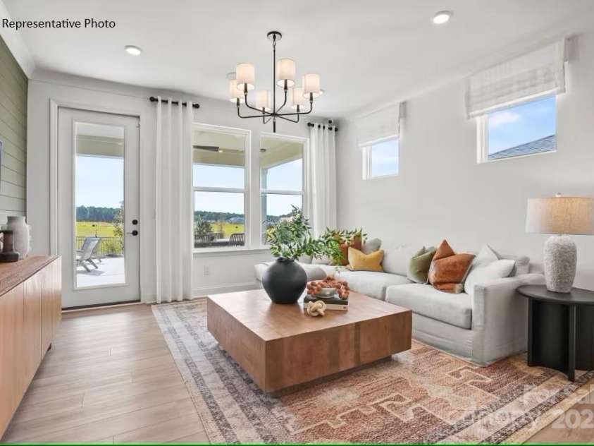 2658 Headwind Court, Belmont, NC 28012.  MLS# CAR4260374, YatesRealty ID 15379. Sunlt gathering room with access to extended covered patio