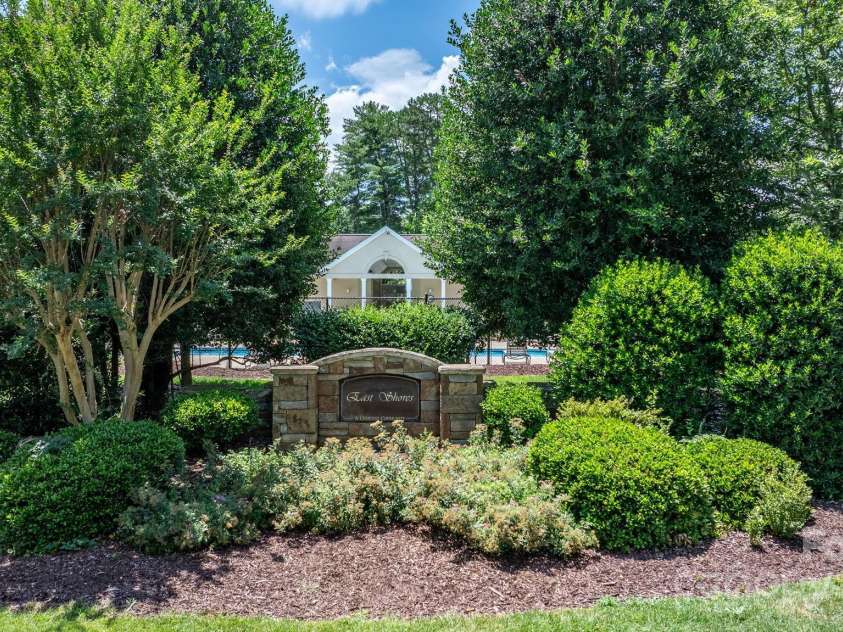 2066 Waterford Way, Morganton, NC 28655.  MLS# CAR4280791, YatesRealty ID 15380. Community Entrance & Pool