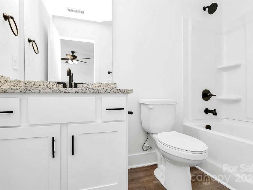 4122 Old Monroe Marshville Road, Wingate, NC 28174.  MLS# CAR4183152, YatesRealty ID 15386. Full Bath Upstairs