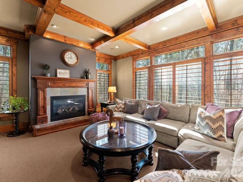 4068 Flagstone Drive, Lancaster, SC 29720.  MLS# CAR4347552, YatesRealty ID 15387. Scenic view from the comfortable great room