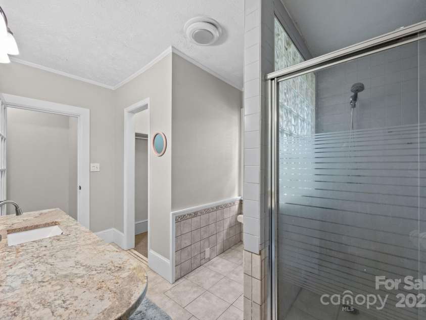 213 Monticello Road, Weaverville, NC 28787.  MLS# CAR4228856, YatesRealty ID 15391. First bathroom on main level