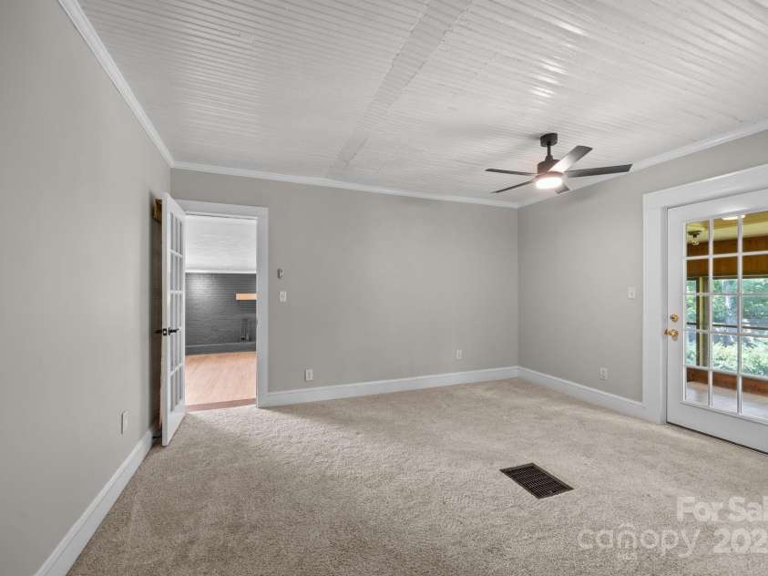 213 Monticello Road, Weaverville, NC 28787.  MLS# CAR4228856, YatesRealty ID 15391. First bedroom on main level