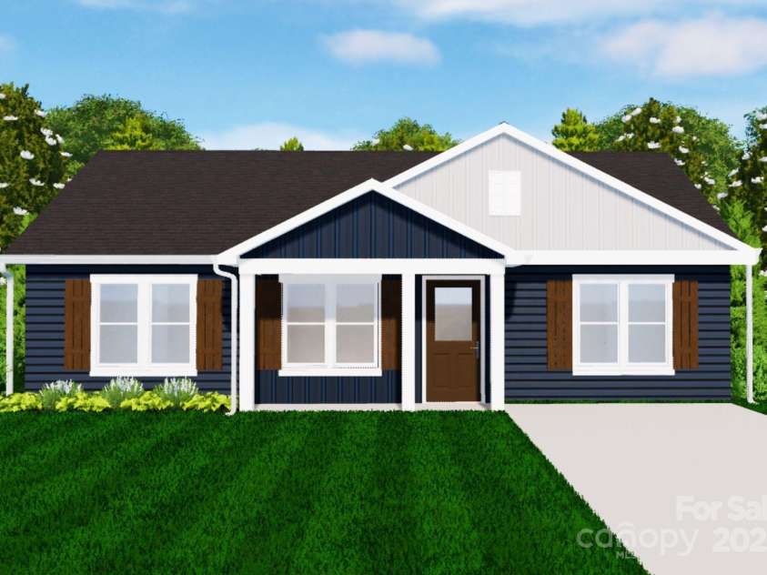 1235 Poplar Street, Conover, NC 28613.  MLS# CAR4234447, YatesRealty ID 15392. Rendering of what the Exterior will look like!