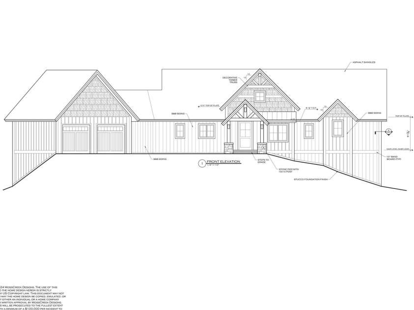 44 Samuel Ashe Drive, Asheville, NC 28805.  MLS# CAR4279385, YatesRealty ID 154. Renderings