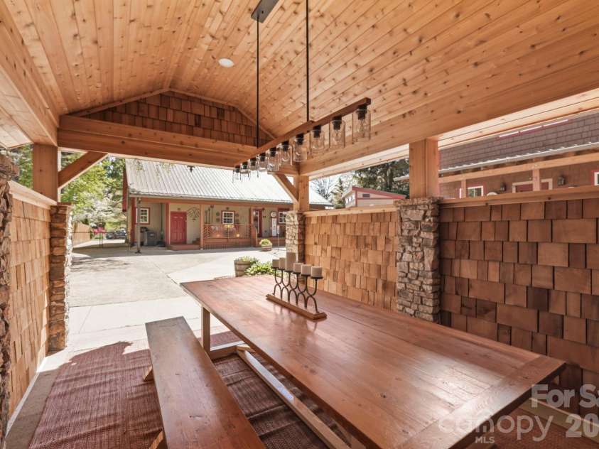 107 5th Street, Black Mountain, NC 28711.  MLS# CAR4371363, YatesRealty ID 15401. Carport Area 