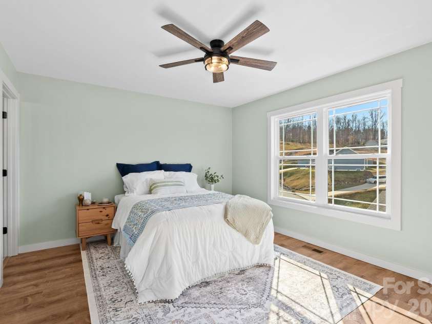 56 White Oak Place, Mars Hill, NC 28754.  MLS# CAR4334521, YatesRealty ID 15413. Primary Bedroom
