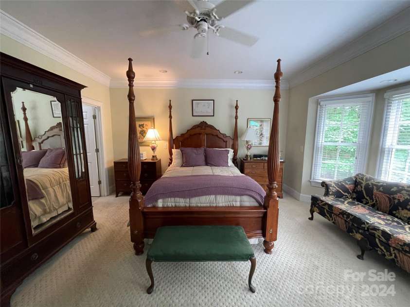 500 Muirfield Drive, Albemarle, NC 28001.  MLS# CAR4138063, YatesRealty ID 15419. Primary bedroom