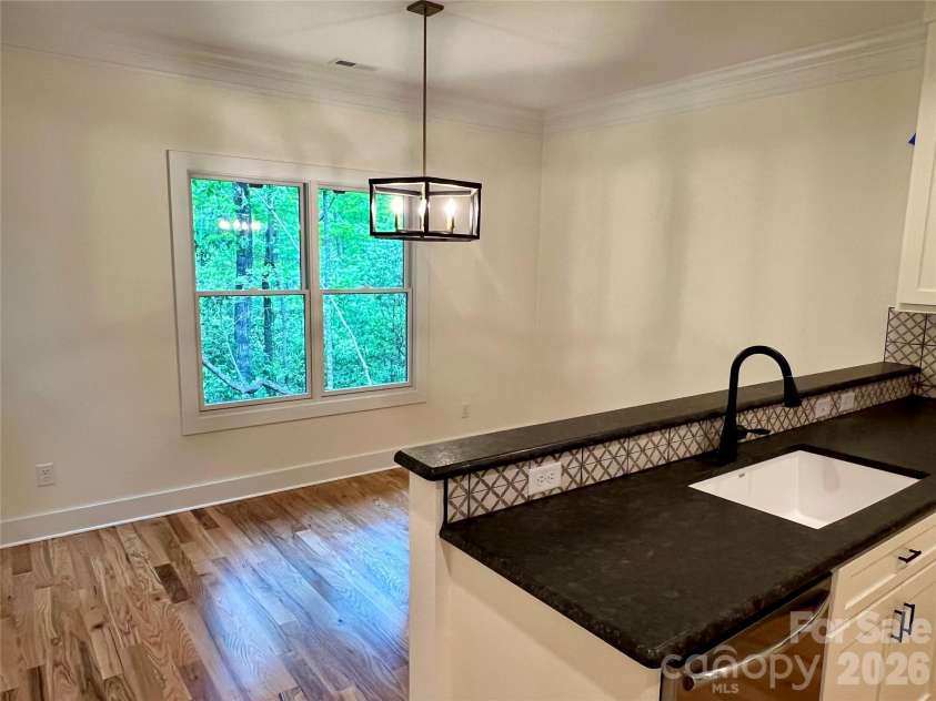 435 Soquili Drive, Brevard, NC 28712.  MLS# CAR4255595, YatesRealty ID 1542. Kitchen to Breakfast Nook