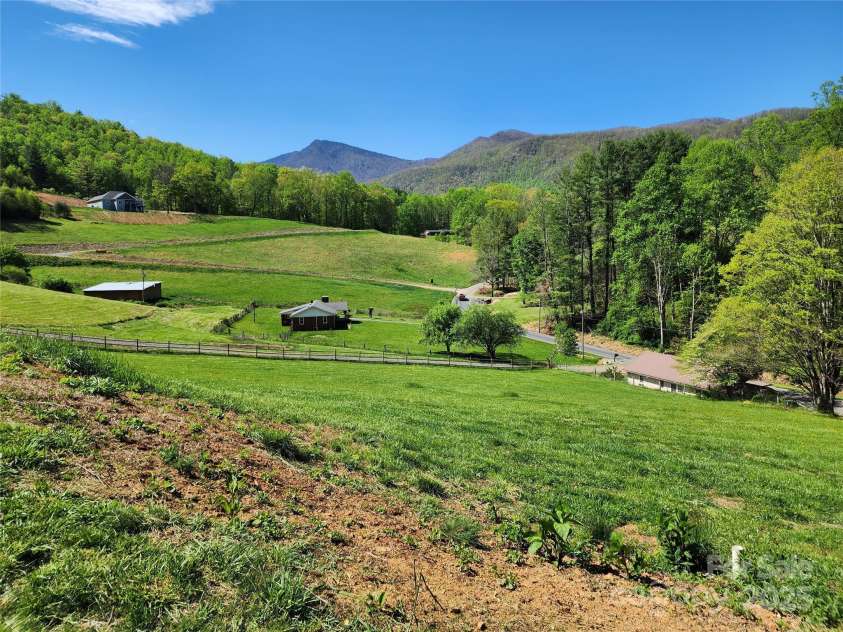 583 Cane Branch Road, Burnsville, NC 28714.  MLS# CAR4251066, YatesRealty ID 15423. View of Celo Peak and Cane Branch valley.