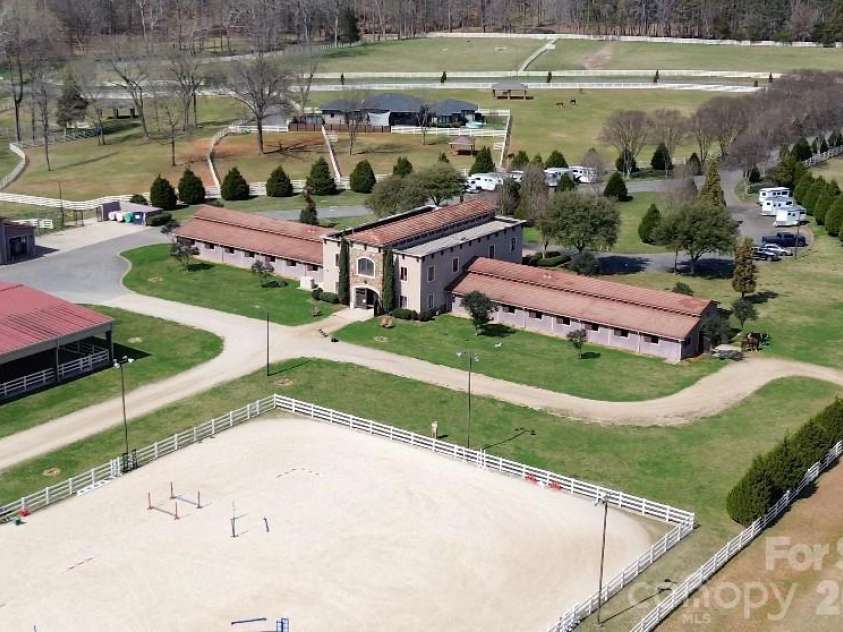 4113 Piaffe Avenue, Mint Hill, NC 28227.  MLS# CAR4356294, YatesRealty ID 15425. Equestrian Barn