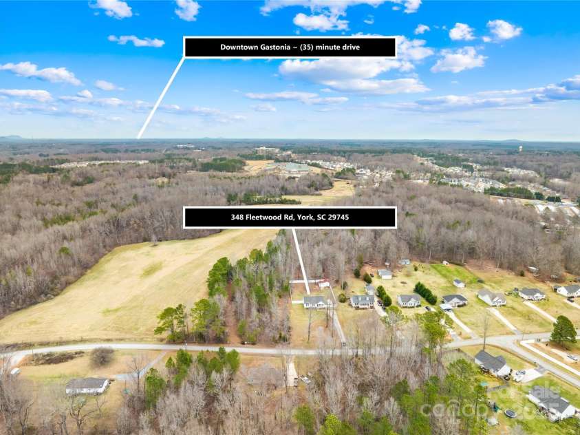 348 Fleetwood Road, York, SC 29745.  MLS# CAR4225125, YatesRealty ID 15435. 