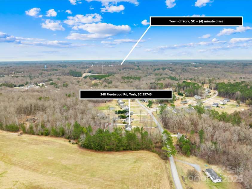 348 Fleetwood Road, York, SC 29745.  MLS# CAR4225125, YatesRealty ID 15435. 