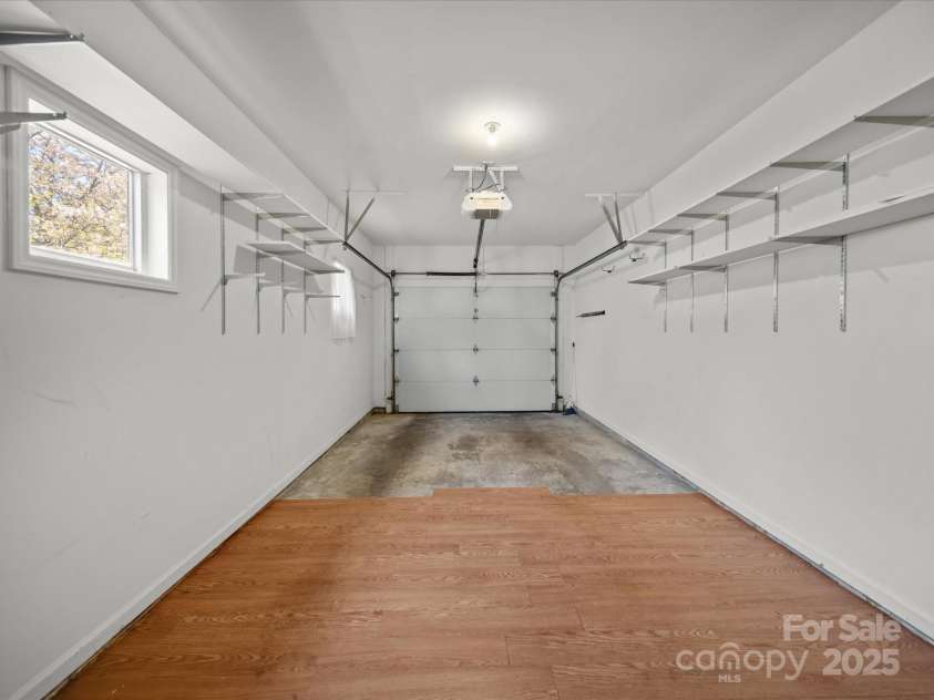 18758 Silver Quay Drive, Cornelius, NC 28031.  MLS# CAR4238668, YatesRealty ID 15441. Interior of deep 1-car Garage