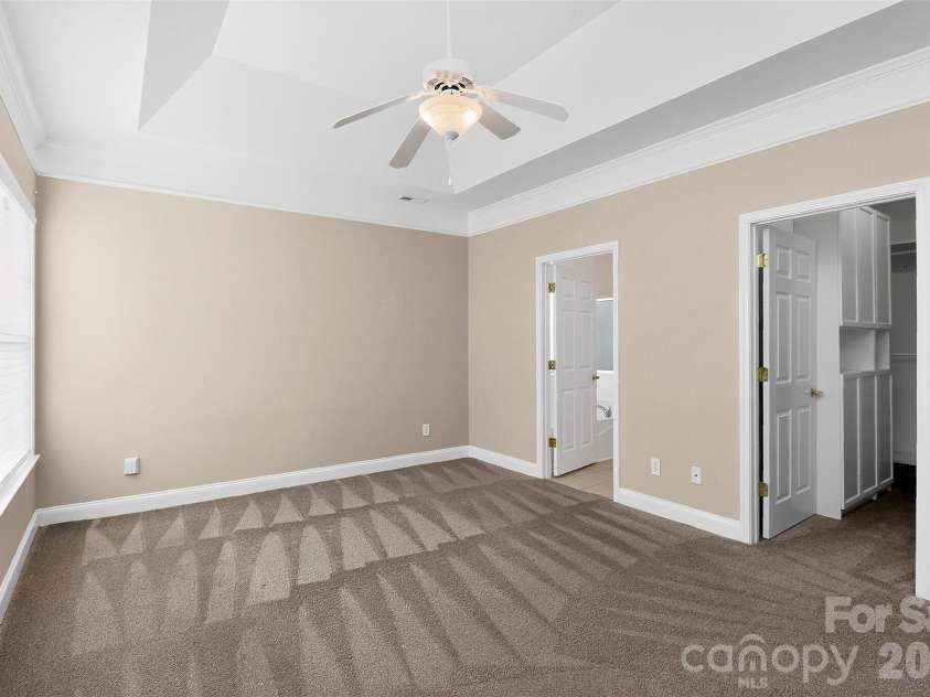 2525 Old Ashworth Lane, Concord, NC 28027.  MLS# CAR4370913, YatesRealty ID 15446. Primary Bedroom