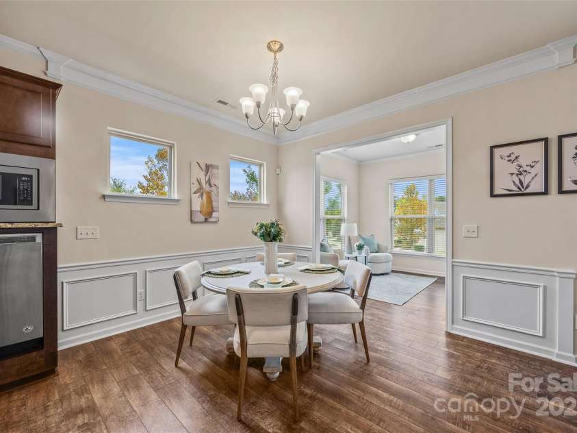 984 Kirby Drive, Fort Mill, SC 29715.  MLS# CAR4185703, YatesRealty ID 15451. Dining Area-previously staged