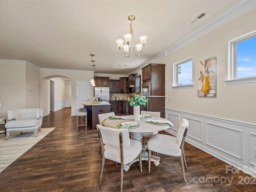 984 Kirby Drive, Fort Mill, SC 29715.  MLS# CAR4185703, YatesRealty ID 15451. Dining Area - previously staged