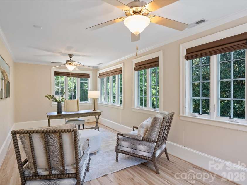242 Hillside Avenue, Charlotte, NC 28209.  MLS# CAR4371887, YatesRealty ID 15455. Upstairs office