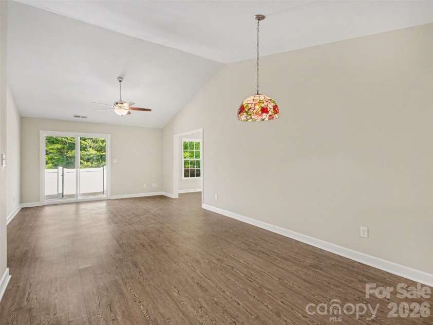 2956 Trimble Circle, Concord, NC 28027.  MLS# CAR4372426, YatesRealty ID 15457. Dining and living room