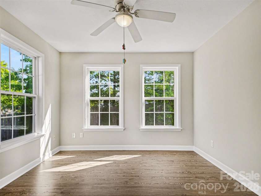 2956 Trimble Circle, Concord, NC 28027.  MLS# CAR4372426, YatesRealty ID 15457. Office/ Sun Room