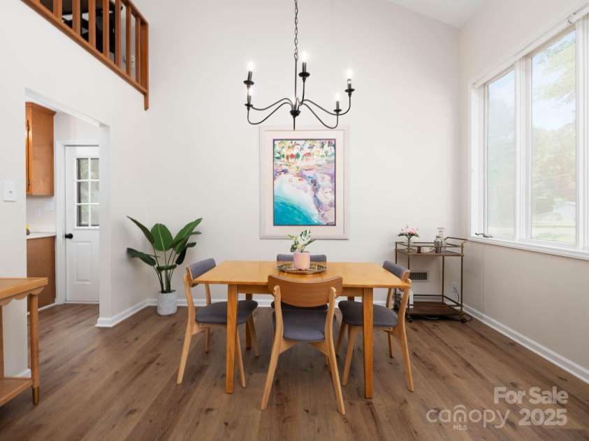 7728 Babe Stillwell Farm Road, Huntersville, NC 28078.  MLS# CAR4255046, YatesRealty ID 15464. Large dining area