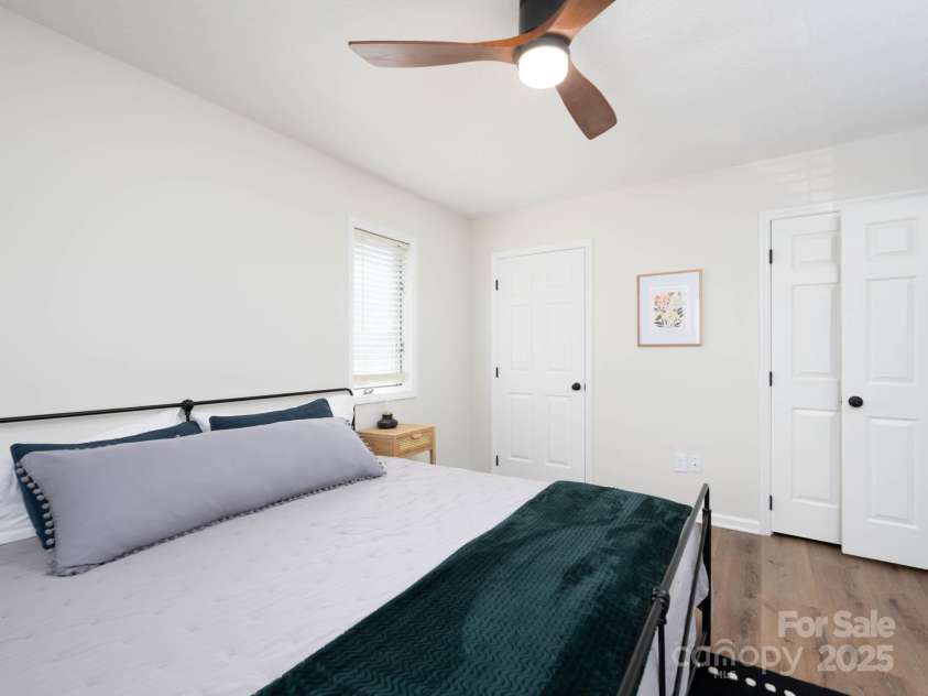 7728 Babe Stillwell Farm Road, Huntersville, NC 28078.  MLS# CAR4255046, YatesRealty ID 15464. Main level bedroom with large closet