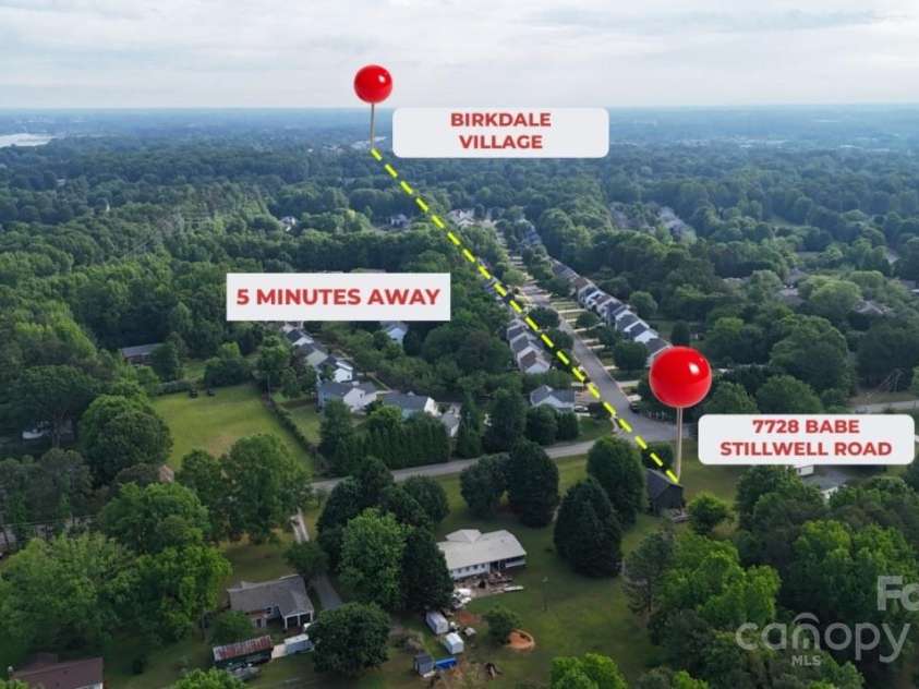 7728 Babe Stillwell Farm Road, Huntersville, NC 28078.  MLS# CAR4255046, YatesRealty ID 15464. Popular Birkdale Village and Birkdale Landing just 5 minutes away to wonderful shopping and dining!