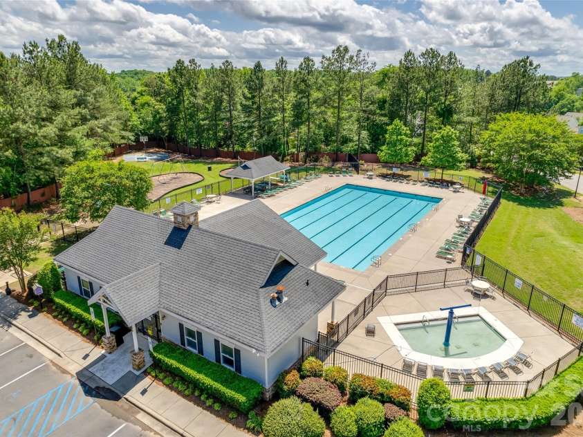 1114 Sienna Sand Way, Fort Mill, SC 29708.  MLS# CAR4360658, YatesRealty ID 15470. Clubhouse and Pool