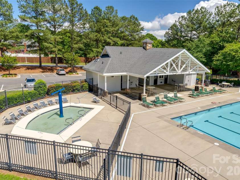 1114 Sienna Sand Way, Fort Mill, SC 29708.  MLS# CAR4360658, YatesRealty ID 15470. Clubhouse and Pool