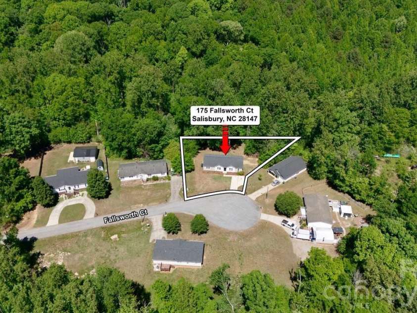 175 Fallsworth Court, Salisbury, NC 28147.  MLS# CAR4373522, YatesRealty ID 15472. 