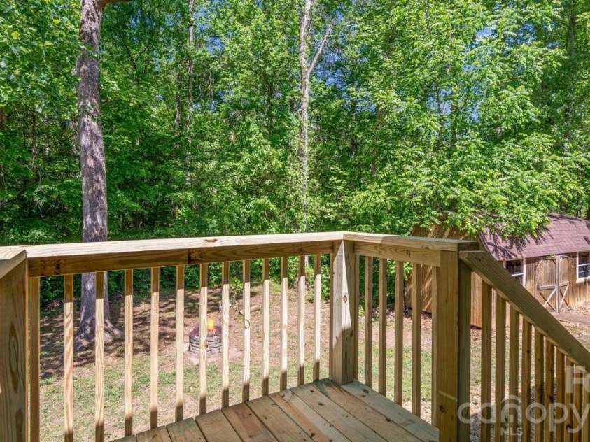 175 Fallsworth Court, Salisbury, NC 28147.  MLS# CAR4373522, YatesRealty ID 15472. Back deck 