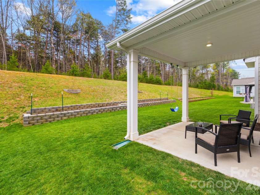 4539 Plicata Drive, Fort Mill, SC 29707.  MLS# CAR4360858, YatesRealty ID 15476. Rear Porch
