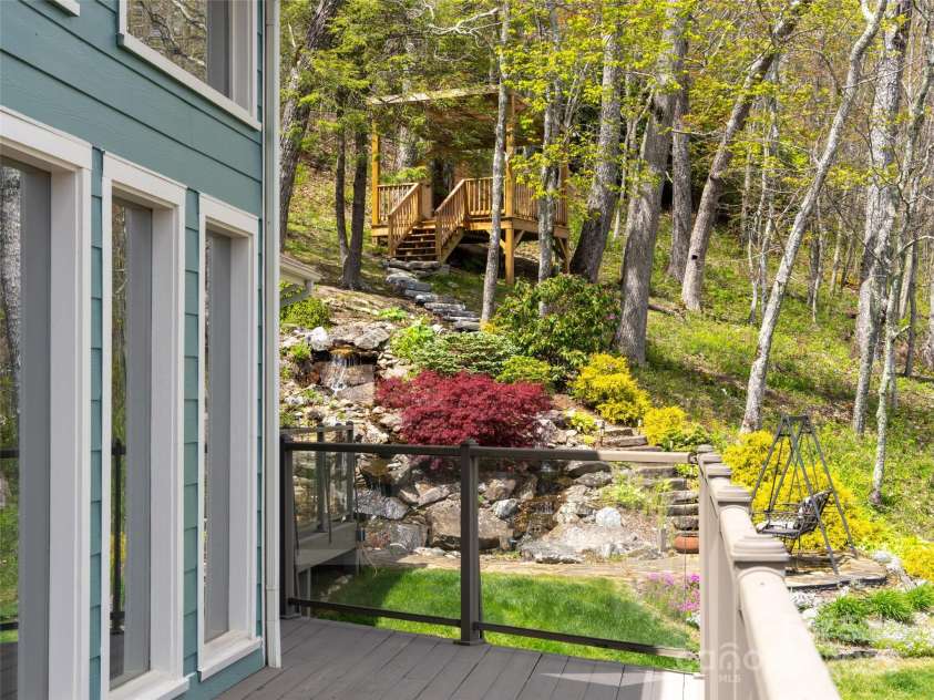4344 Eagles Nest Road, Waynesville, NC 28786.  MLS# CAR4261425, YatesRealty ID 15485. GREAT OUTDOOR LIVING SPACE
